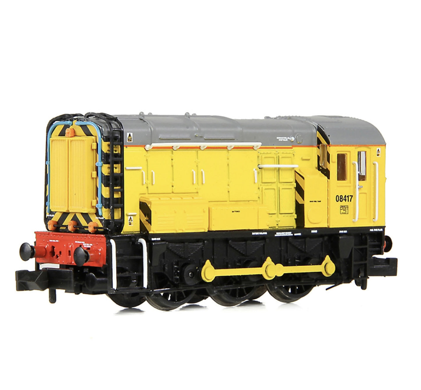 Graham Farish 371-011 Class 08 '08417' Network Rail 'Yellow' (N)