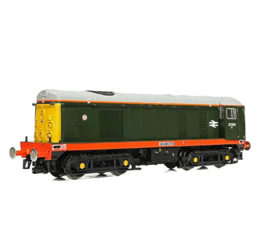 Graham Farish 371-029 Class 20/0 Disc Headcode 20064 'River Sheaf' BR Green (Red Solebar) (N)