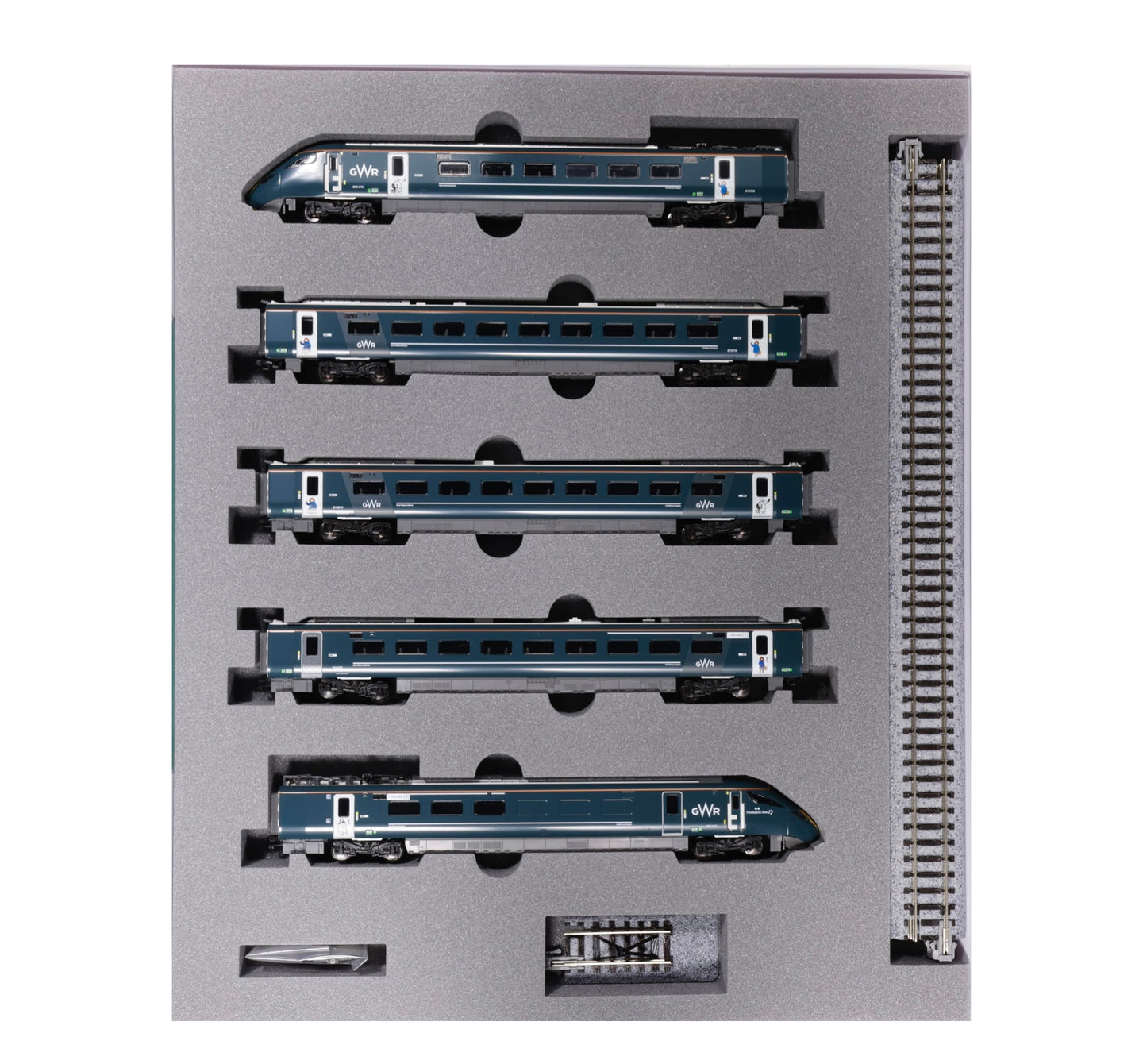 Kato K10-1673 Class 800/0 'Paddington Bear' GWR 5 Car Train (N)