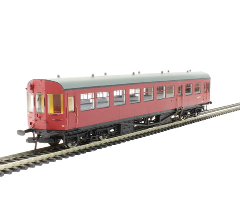 Bachmann 39-577 Hawksworth A38 Auto-trailer 'W237W' in BR Unlined Crimson (OO)