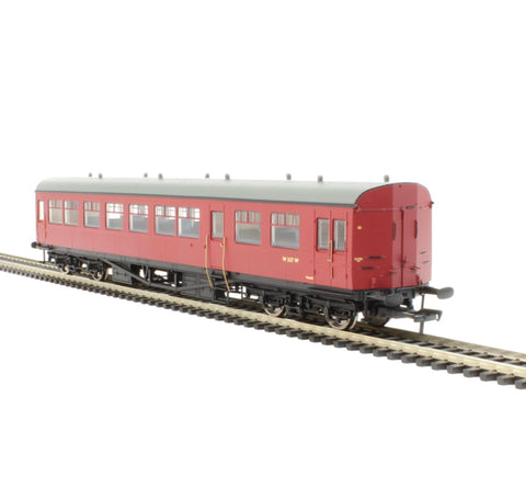 Bachmann 39-577 Hawksworth A38 Auto-trailer 'W237W' in BR Unlined Crimson (OO)