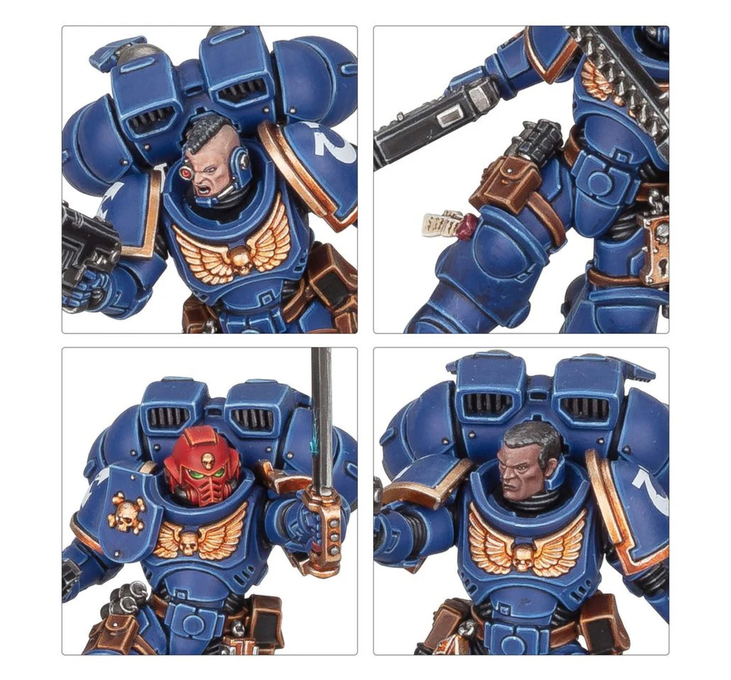 Space Marines: Assault Intercessors with Jump Packs, 48-13
