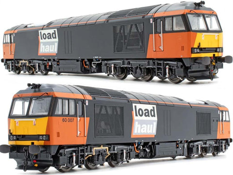 ACC2896 - Class 60 '60007' Loadhaul Black Diesel Locomotive (OO)
