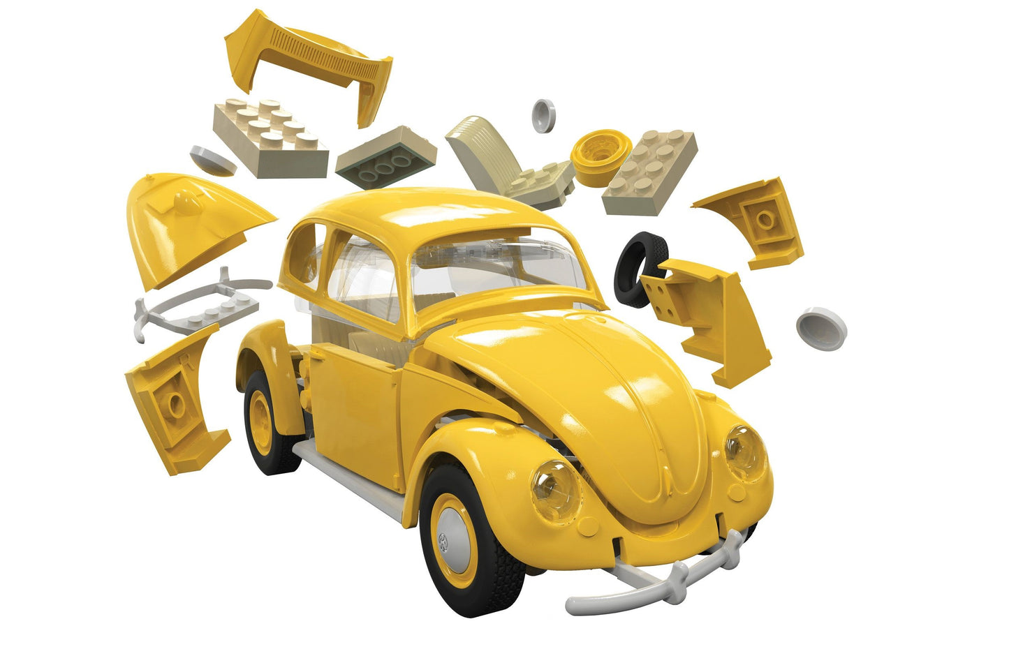 J6023 - VW Beetle yellow