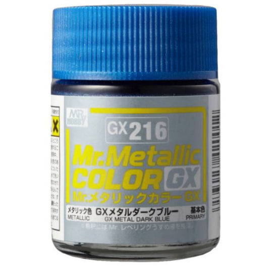 GX-216 GX Metal Dark Blue 'Metallic' 18ml