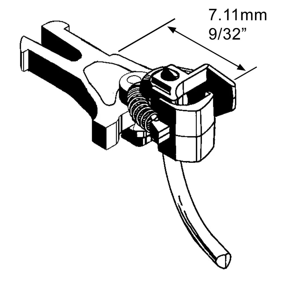 KDE17 - (NEM362) European Coupler Short 7.11mm (x2)