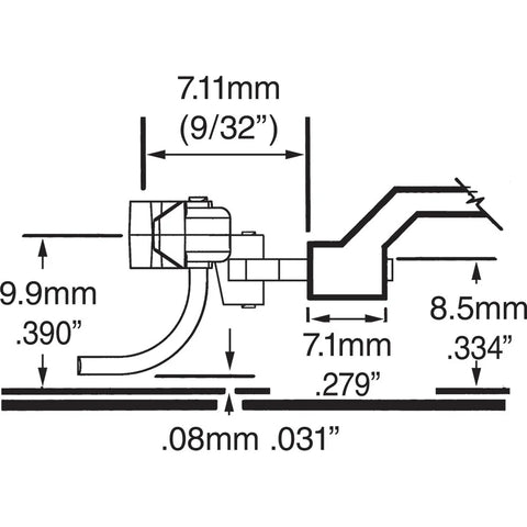 KDE17 - (NEM362) European Coupler Short 7.11mm (x2)