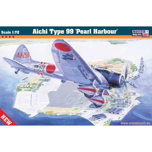 Mistercraft Aichi Type 99 Val Pearl Harbour, 1:72 Scale