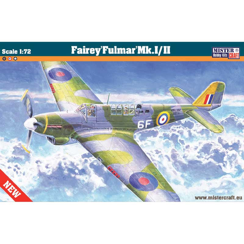 Mistercraft Fairey Fulmar Mk.1 /Mk.2, 1:72 Scale