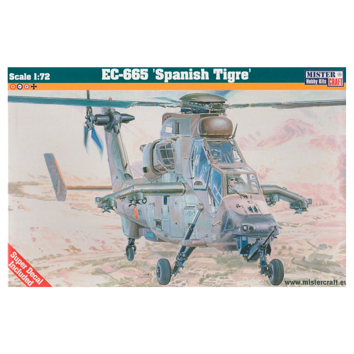 Mistercraft EC-665 Spanish Tigre, 1:72 Scale