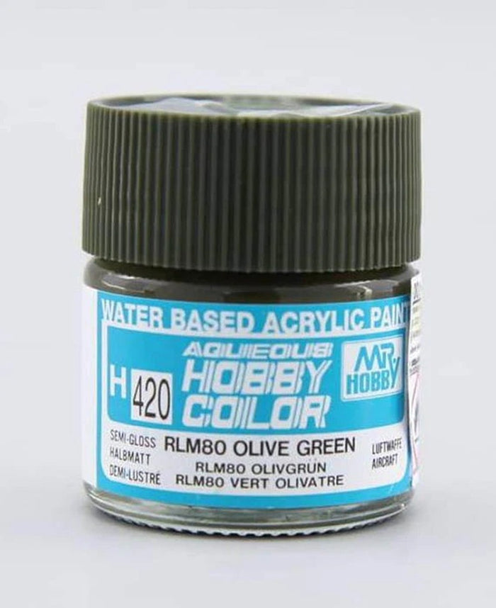 H-420 - RLM80 Olive Green (G) 'Satin' 10ml
