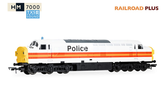 R30435TXS RailRoad: BR - Class 37 - '37093' Police Livery (DCC Sound Fitted)
