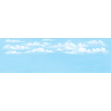 SK-19 Sky, with cumulus cloud