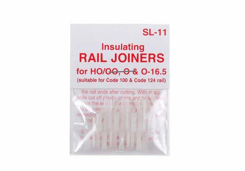 SL-11 - Rail Joiners, Insulated, Code 100 (OO/HO)