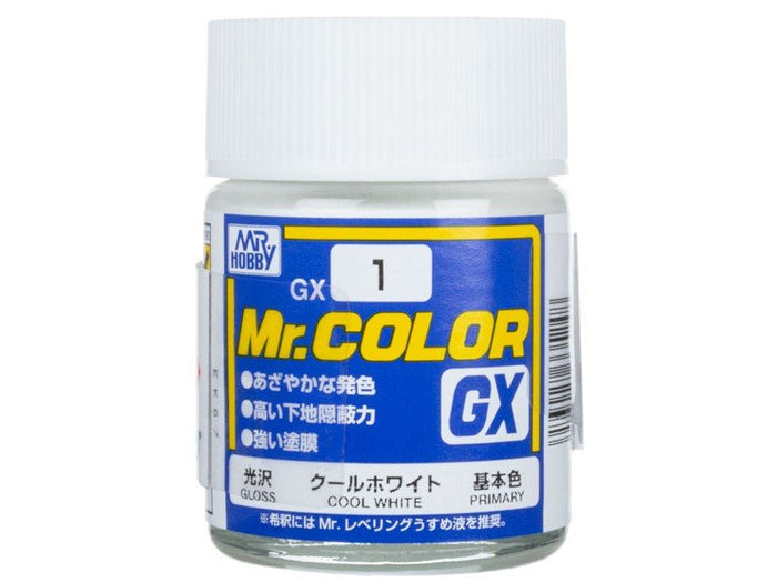 GX-1 Cool White 'Gloss' 18ml
