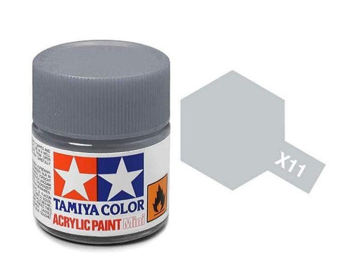X11 Chrome Silver 'Gloss' 10ml