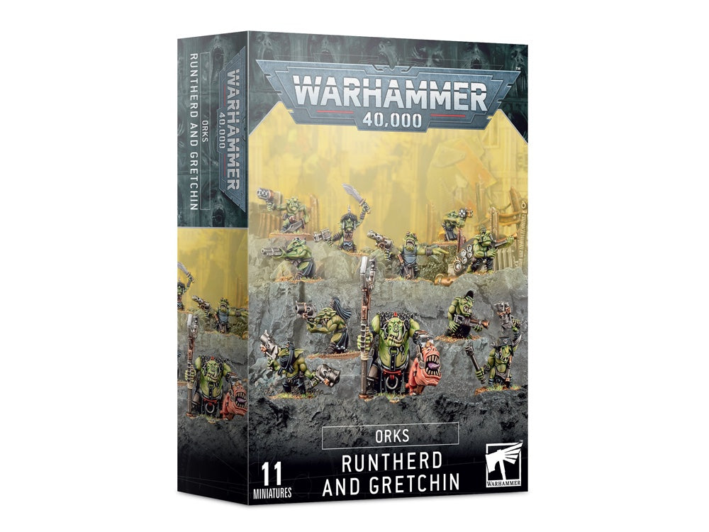 5016 - Orks - Runtherd and Gretchin