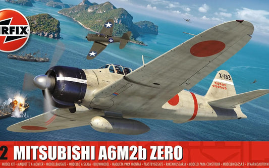 Airfix Mitsubishi A6M2b Zero 1:72 Scale, A01005B