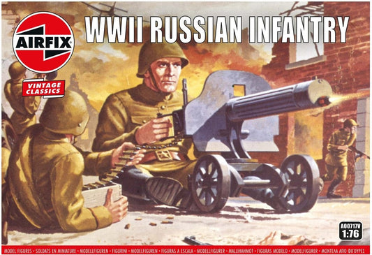 A00717V - WWII Russian Infantry, 1:76
