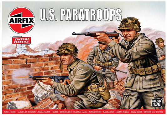 A00751V - WWII U.S. Paratroops