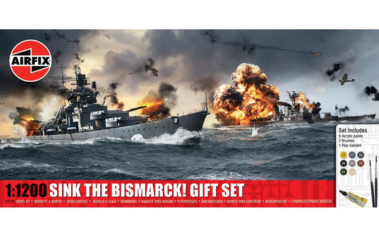 A50120 Sink The Bismarck Waterline 1:1200 Scale