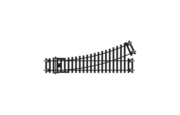 R8072 - Standard Point, L/H (OO/HO)