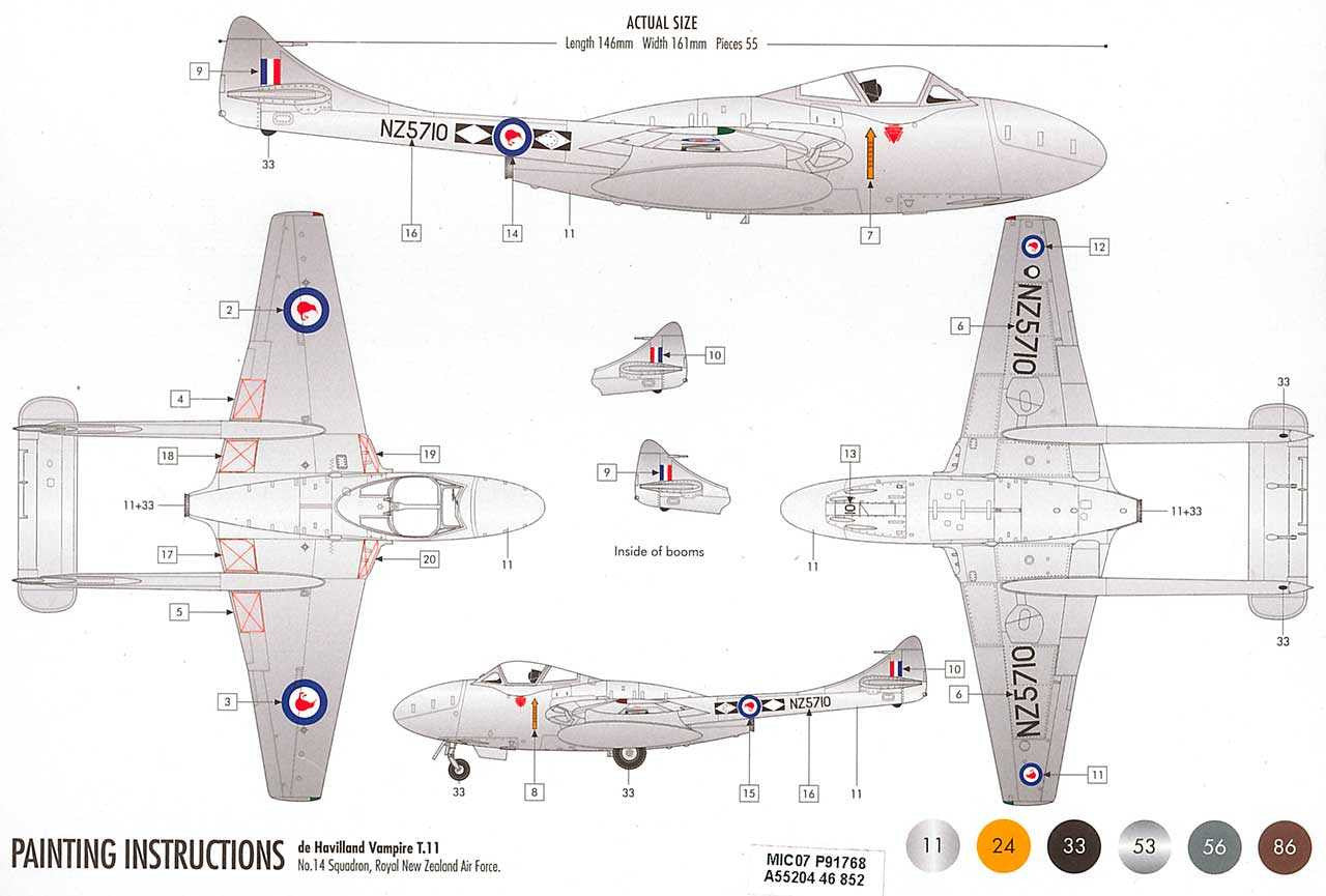 A55204A - De Havilland Vampire T.11