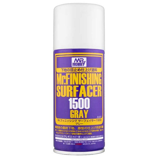 B527 - Mr Finishing Surfacer 1500 Gray, 170ml