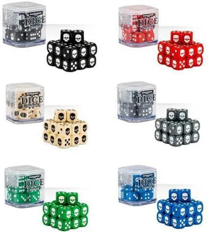 6536 - Warhammer - Dice Set, 12mm