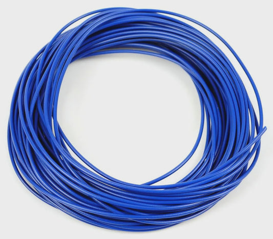 10m Wire - 10/0.1mm 'Blue'