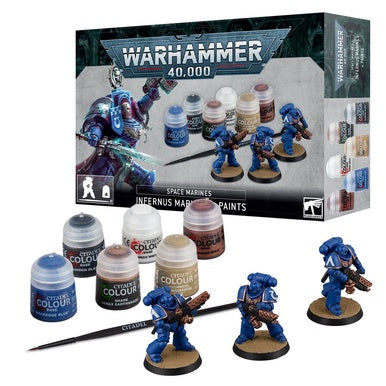 6011 - Space Marines - Infernus Marines + Paints