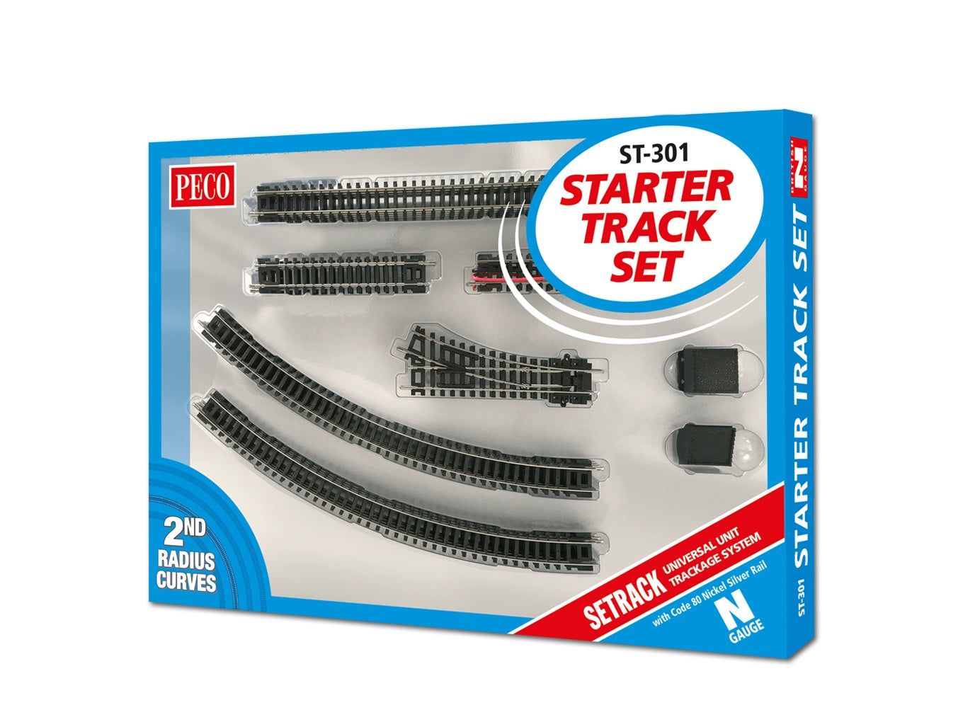ST-301 - Starter Track Set, 2nd Radius complete, boxed