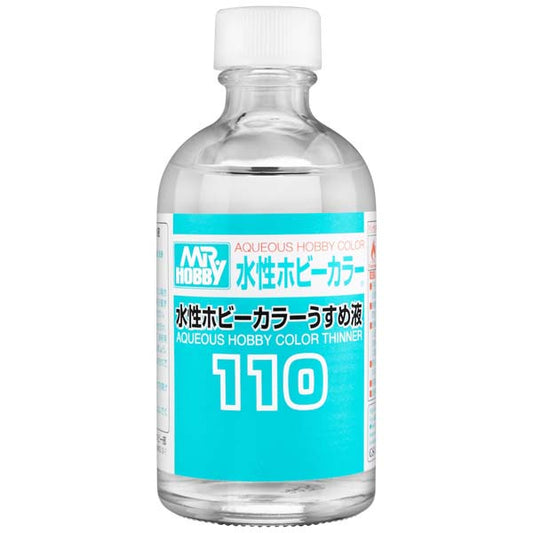 T-110 - Mr Aqueous Hobby Colour Thinner, 110ml