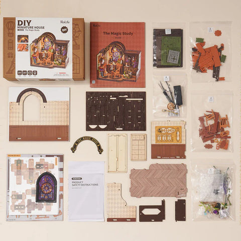 Rolife The Magic Study DIY Miniature House, DG166
