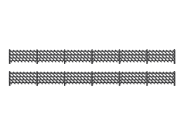 427 - LMS Station Fencing (Black) OO/HO