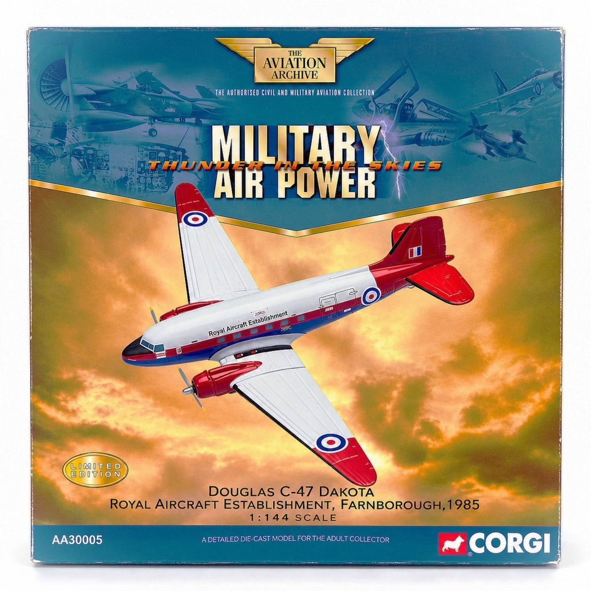 Douglas C-47 Dakota, 1:144 Scale. AA30005