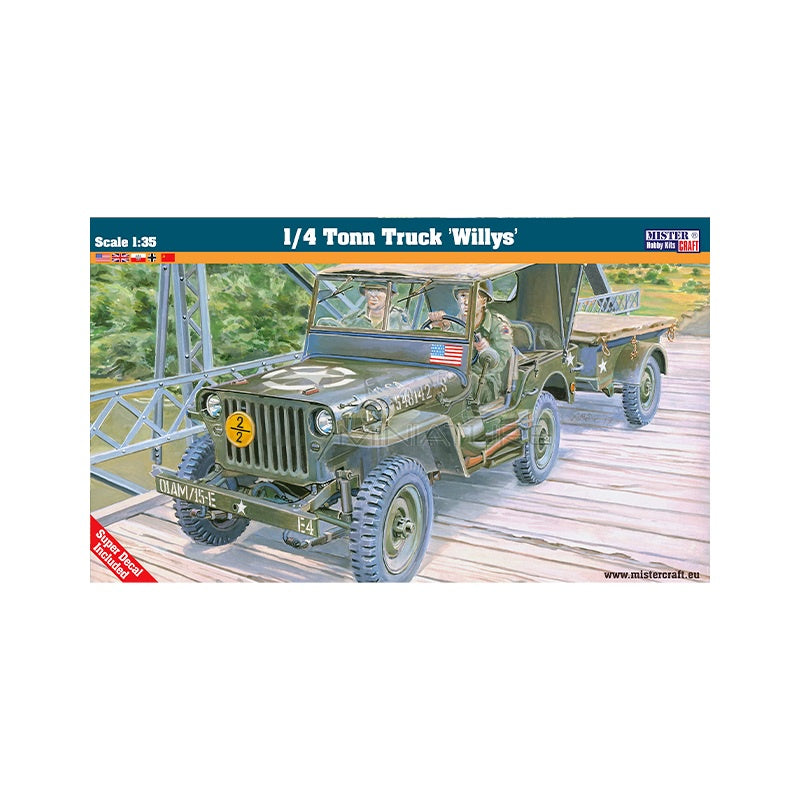 062996 - 1/4 Tonn Truck 'Willys' 1:35