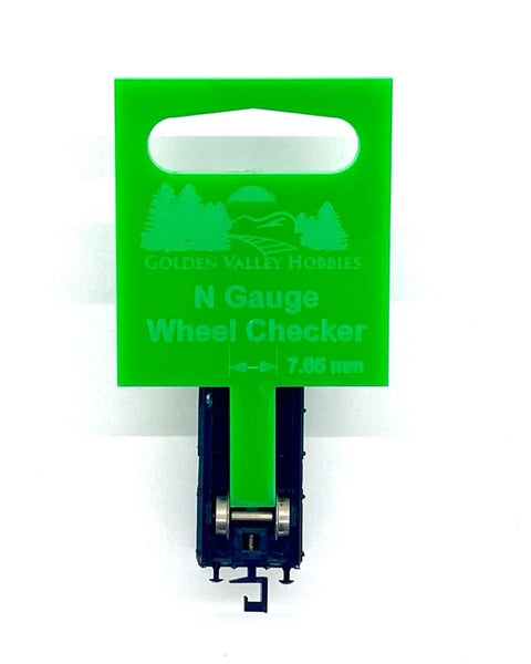 N Gauge Back 2 Back Wheel Gauge, 7.65mm