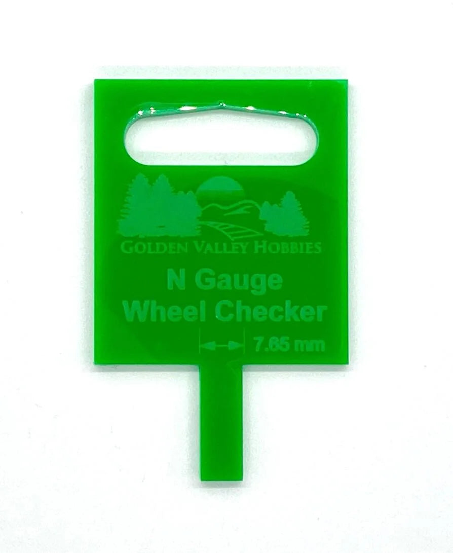 N Gauge Back 2 Back Wheel Gauge, 7.65mm