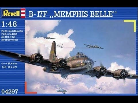 04297 - B-17F 'Memphis Belle' 1:48 Scale
