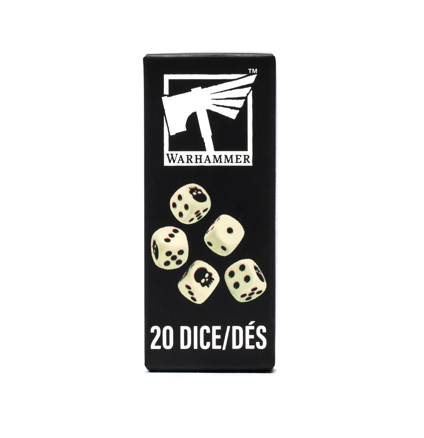 Warhammer 20 Dice 12mm, 65-36