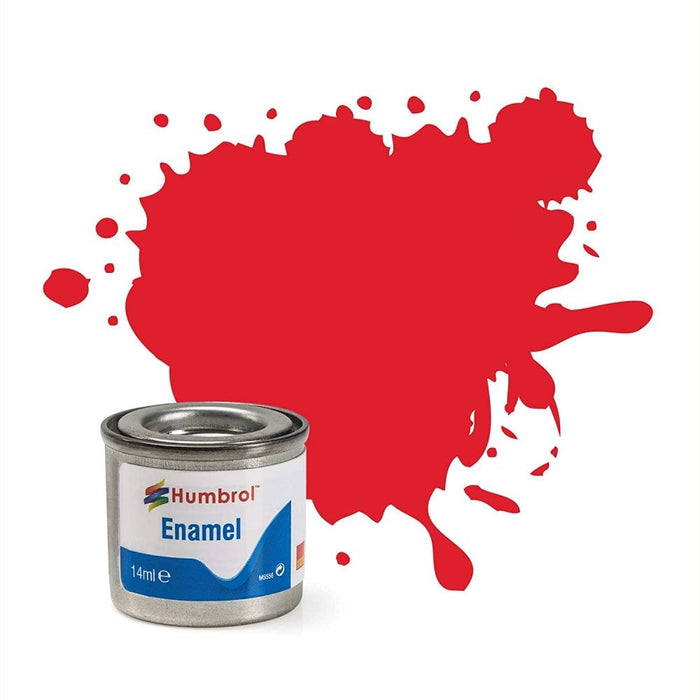 Humbrol No.19 Bright Red 'Gloss' 14ml