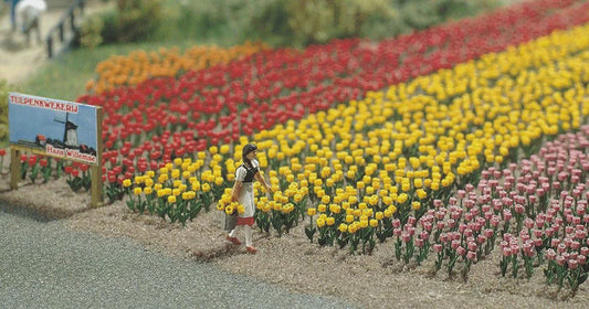 HO 1206 - 120 Tulips 1:87/1:76 HO/OO Scale