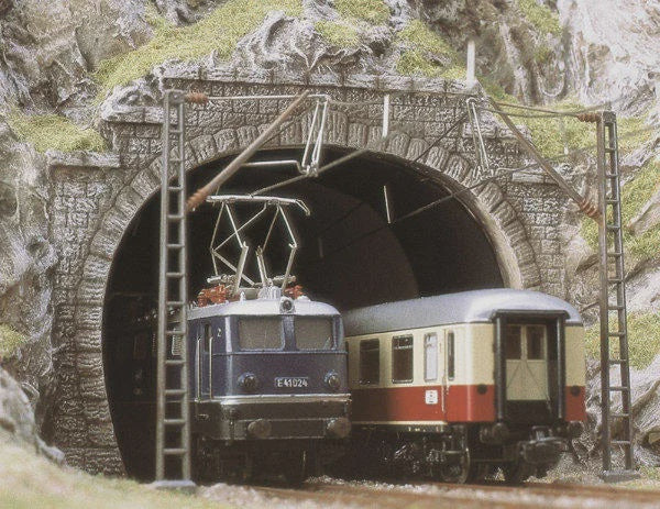 HO 7027 - Twin / Double Tunnel Portales 1:87 / 1:76 Scale