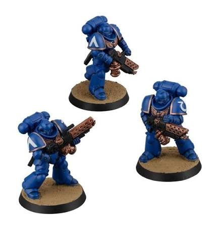 Space Marines: Infernus Marines + Paints, 60-11