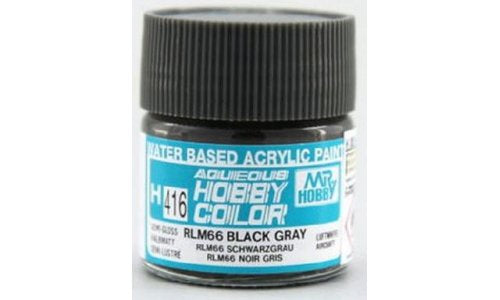 H-416 RLM66 Black Gray (G) 'Satin' 10ml
