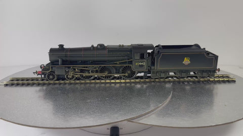 Hornby R2450 Class 5MT '45440' Steam Loco (Weathered) OO