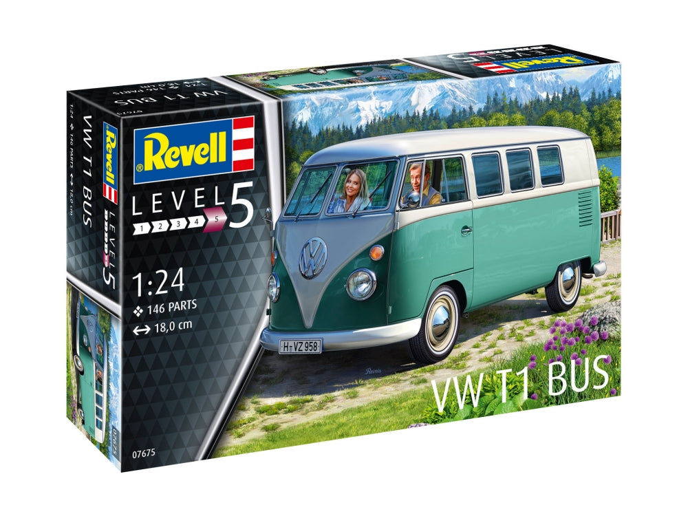 07675 - VW T1 Bus, 1:24 Scale