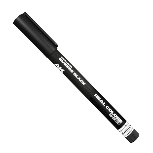 AK: Rubber Black Real Color Marker, RCM001