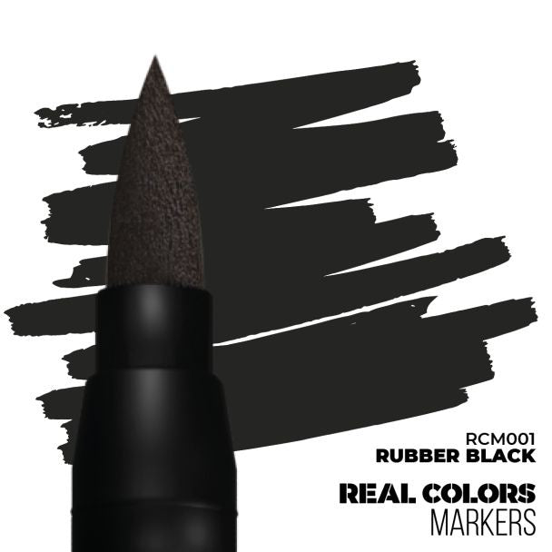 AK: Rubber Black Real Color Marker, RCM001
